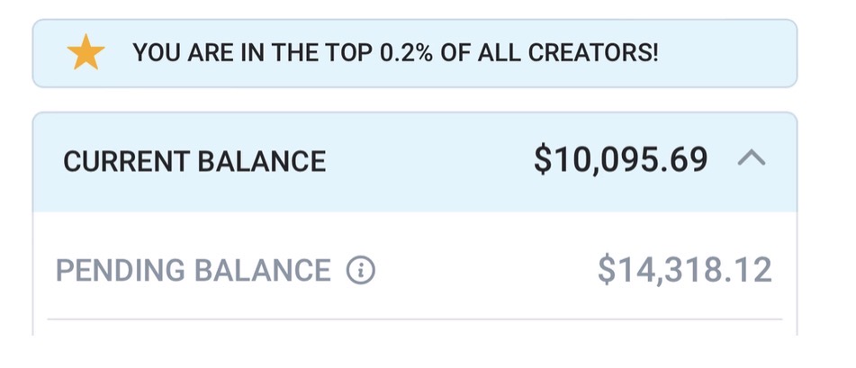 Earnings proof